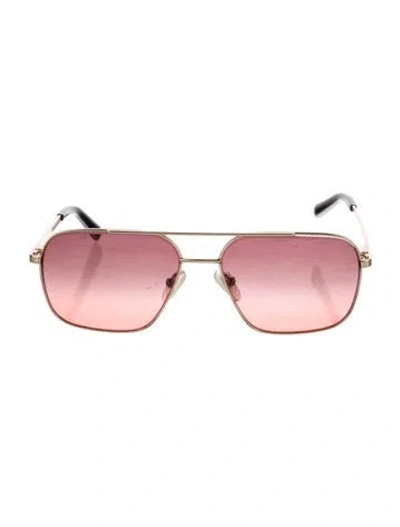 Pre-owned Moscot Aviator Gradient Sunglasses