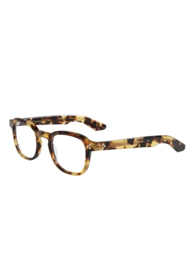 Moscot Dahven Tortoiseshell-effect Glasses In Brown