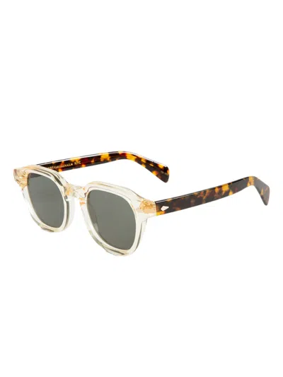Moscot Dolt Tortoiseshell-effect Sunglasses In Neutral