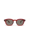 Moscot Eyeglasses In Red