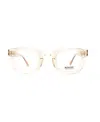 Moscot Geometrically Framed Flat Mirror In White