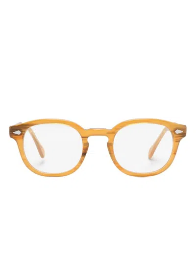 Moscot Lemtosh Blonde Glasses In Yellow