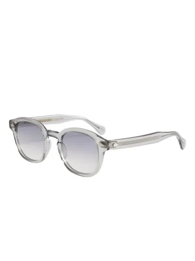Moscot Lemtosh Round-frame Sunglasses In Gray