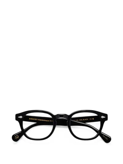 Moscot Lemtosh Round-frame Sunglasses In Black