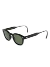 Moscot Lemtosh Sport Round-frame Sunglasses In Black