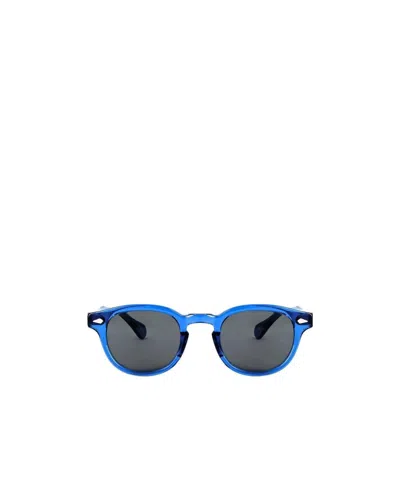 Moscot Lemtosh Square Sunglasses In Green