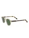 Moscot Miltzen Round -frame Sunglasses In Transparent