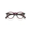 MOSCOT MILTZENBURGUNDY DEMO LEN