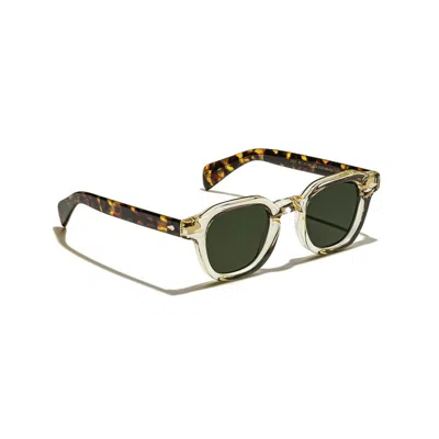 Moscot Originals Dolt Sun Flesh/tortoise Cr (0601-54) In Green