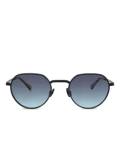 Moscot Round-frame Sunglasses In Black