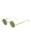 Moscot Round-frame Sunglasses In Neutral