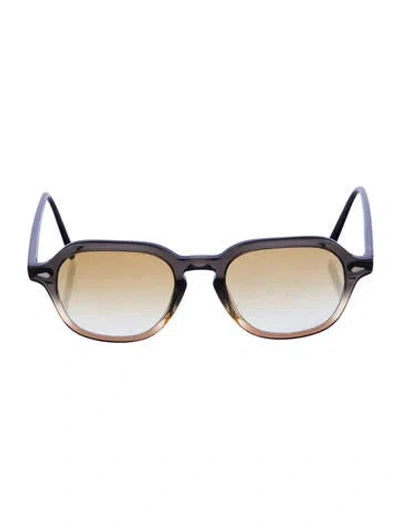 Pre-owned Moscot Round Gradient Sunglasses