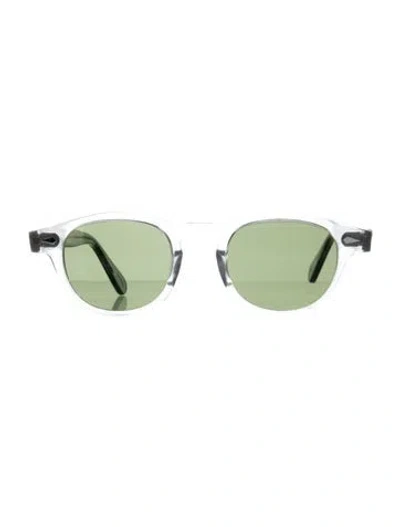 Pre-owned Moscot Round Tinted Sunglasses