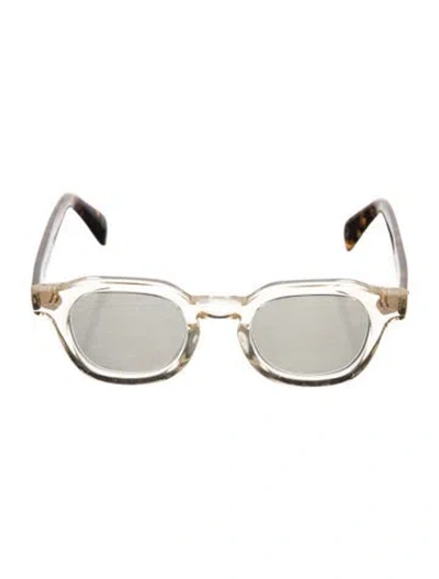 Pre-owned Moscot Round Tinted Sunglasses In Multi