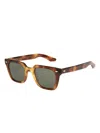 Moscot Square-frame Sunglasses In Brown