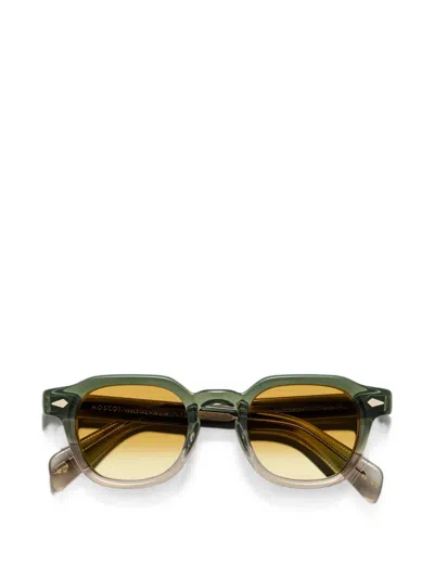 Moscot The Dolt Sun Square-frame Sunglasses In Green
