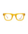 Moscot Tinted-lens Square-frame Sunglasses In Yellow