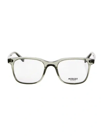 Pre-owned Moscot Wayfarer Eyeglasses In Transparent
