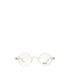 Moscot Zolman Round-frame Glasses In White