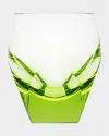 Moser Green Double Old-fashioned Glass In Green