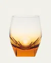 Moser Highball Crystal Glass In Topaz