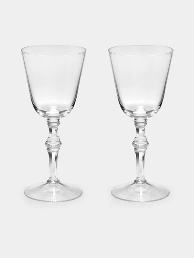 Moser Mozart Hand-blown Crystal Red Wine Glasses (set Of 2) In Transparent