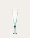 Moser Pebbles Champagne Flute In Beryl