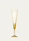 Moser Pebbles Champagne Flute In Topaz