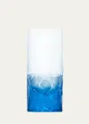 Moser Pebbles Highball Glass In Aquamarine