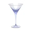 Moser Pebbles Martini Glass In Alexandrite