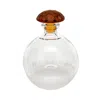 Moser Pebbles Round Decanter In Transparent