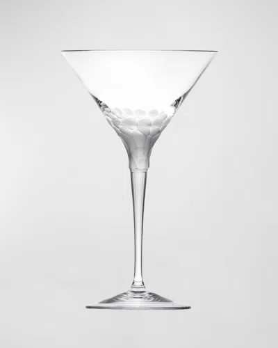 Moser Pebbles Stemmed Martini Glass