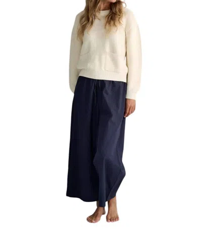 Moshi Moshi Mind Serena Knit Sweater In Natural In White