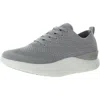 Moshn Leap Womens Lace-up Knit Running & Training Shoes In Grey