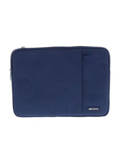 Pre-owned Mosiso Laptop Bag In Blue