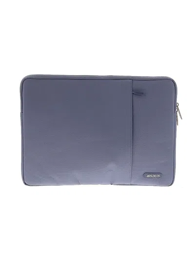 Pre-owned Mosiso Laptop Bag In Blue