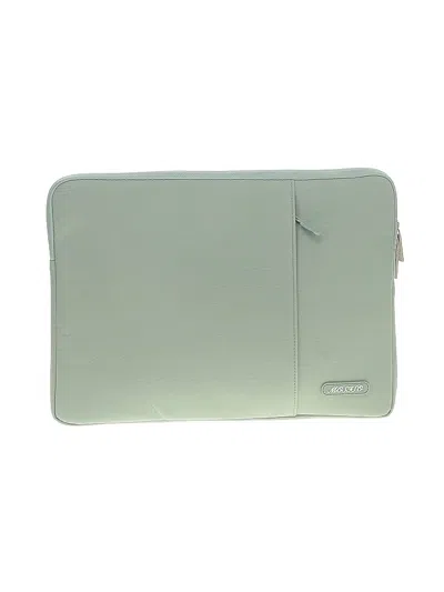 Pre-owned Mosiso Laptop Bag In Green