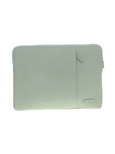 Pre-owned Mosiso Laptop Bag In Green