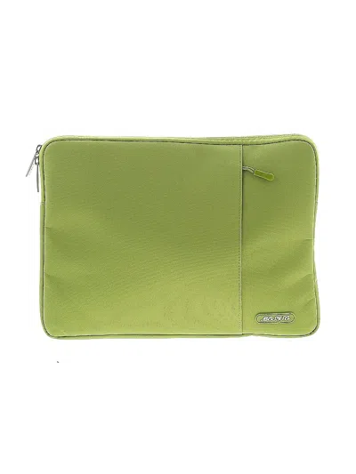 Pre-owned Mosiso Laptop Bag In Green