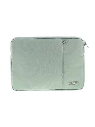 Pre-owned Mosiso Laptop Bag In Green