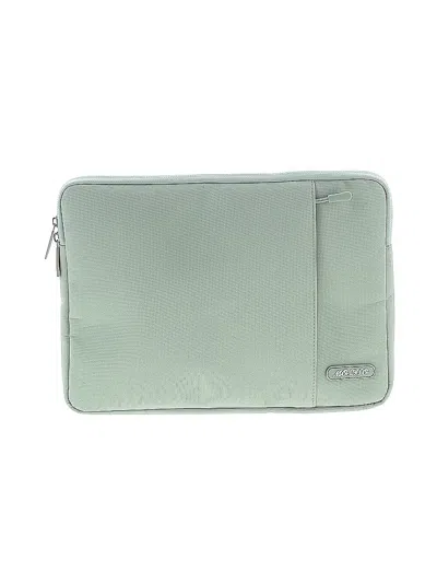 Pre-owned Mosiso Laptop Bag In Green