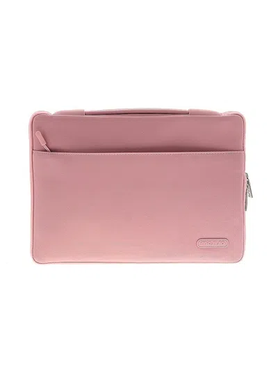 Pre-owned Mosiso Laptop Bag In Pink