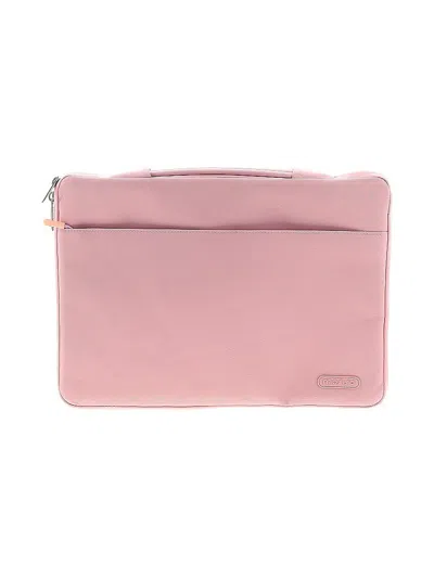Pre-owned Mosiso Laptop Bag In Pink