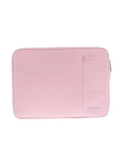 Pre-owned Mosiso Laptop Bag In Pink