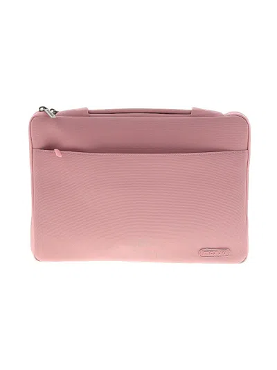 Pre-owned Mosiso Laptop Bag In Pink