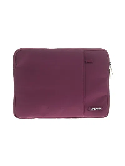 Pre-owned Mosiso Laptop Bag In Purple