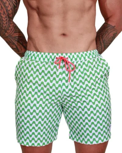 Mosmann Australia Board Shorts In Green