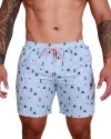 Mosmann Australia Swim Shorts In Blue