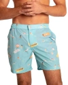 Mosmann Australia Swim Shorts In Blue