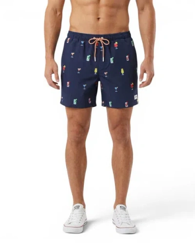 Mosmann Australia Swim Shorts In Blue